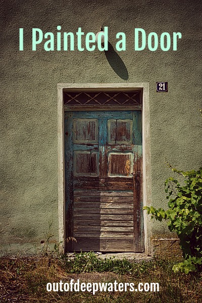 painted door